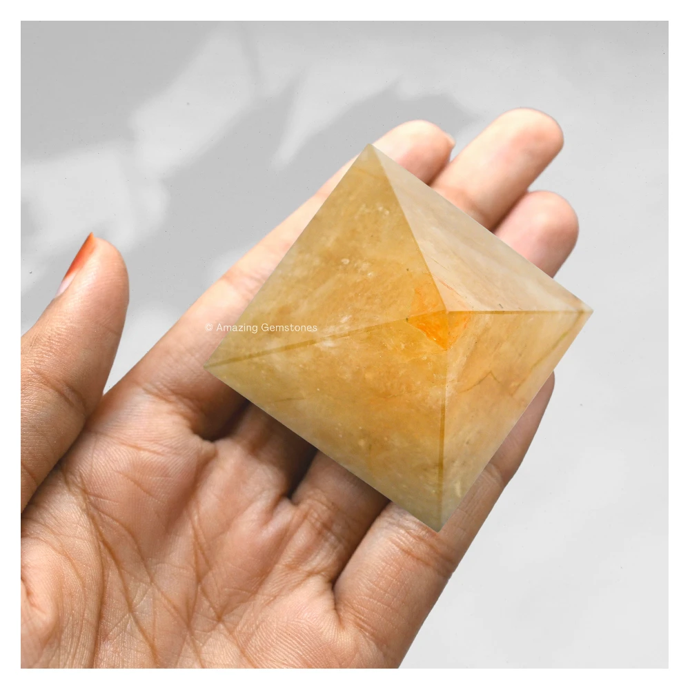 Citrine Pyramid (1.5 Inch)