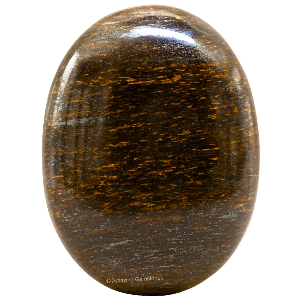 Bronzite Palm Stone
