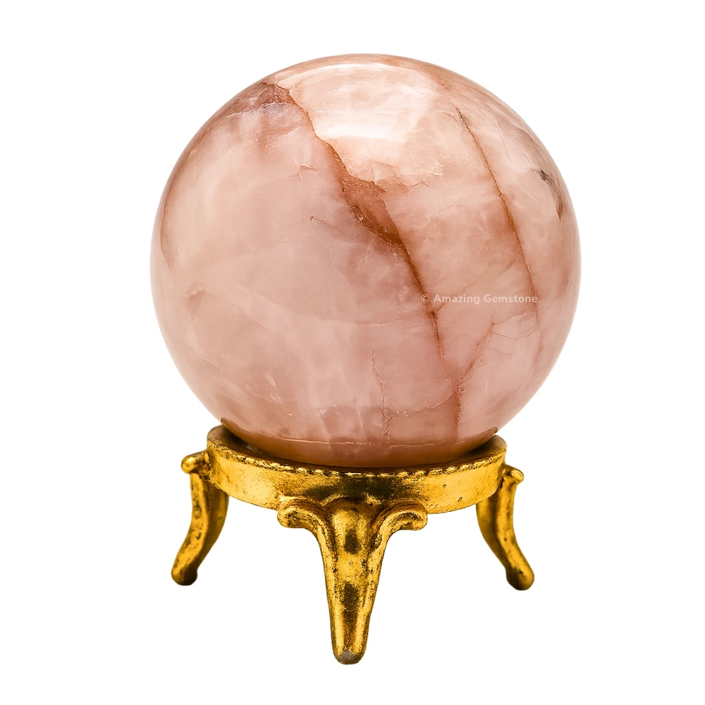 Red Hematoid Quartz Sphere (1.5 Inch)