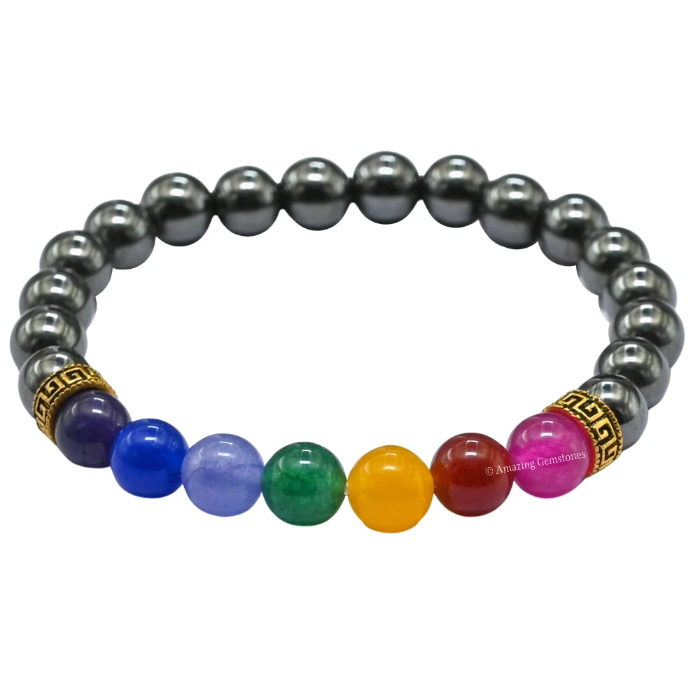 Hematite Chakra Bracelet (Strechable)