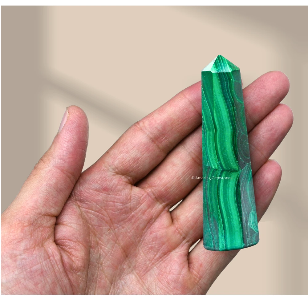 Malachite Tower (2" to 3" inch)