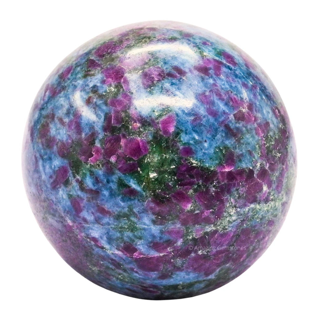 Large Ruby Kyanite Sphere (2.5 Inch)