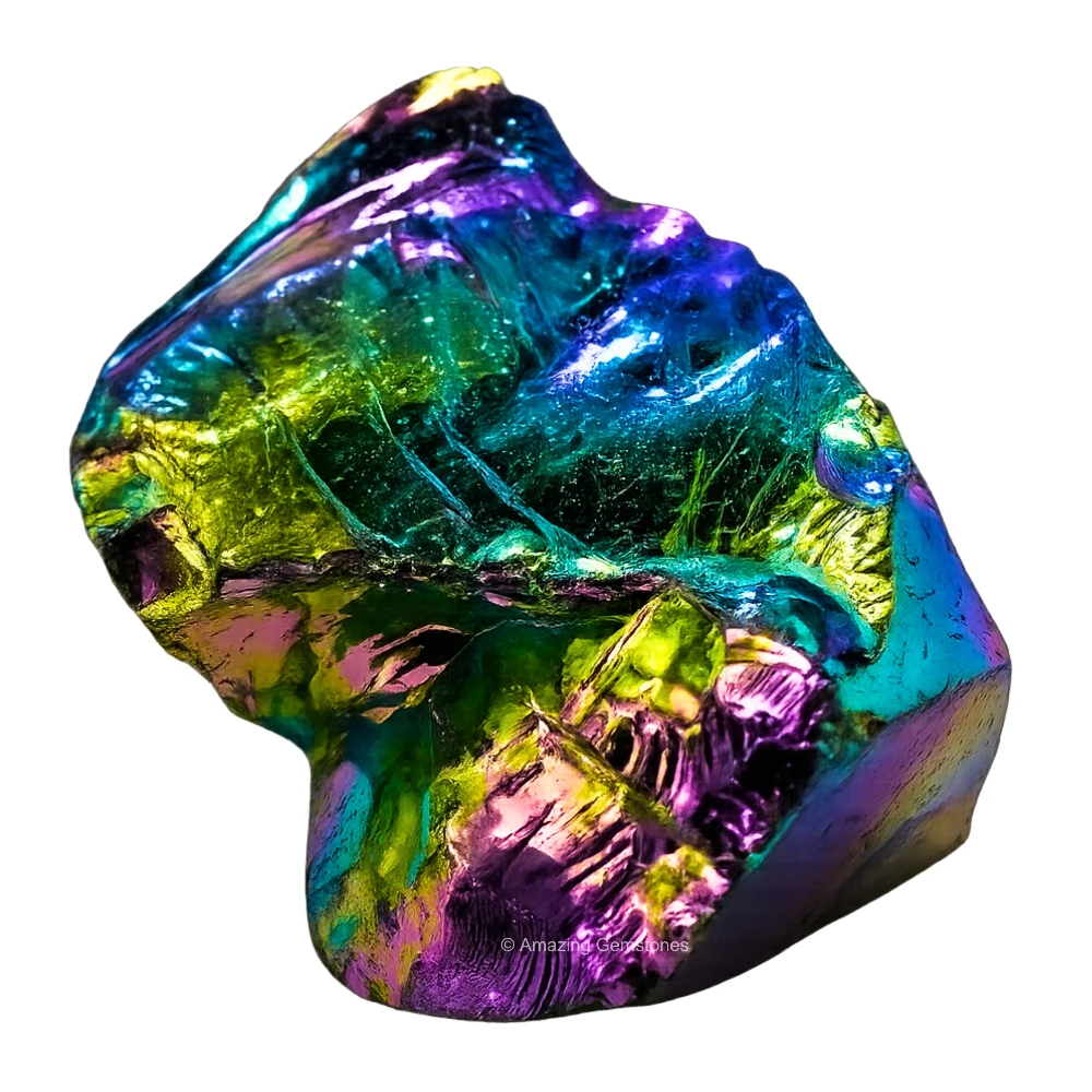 Titanium Aura Quartz Raw Crystals