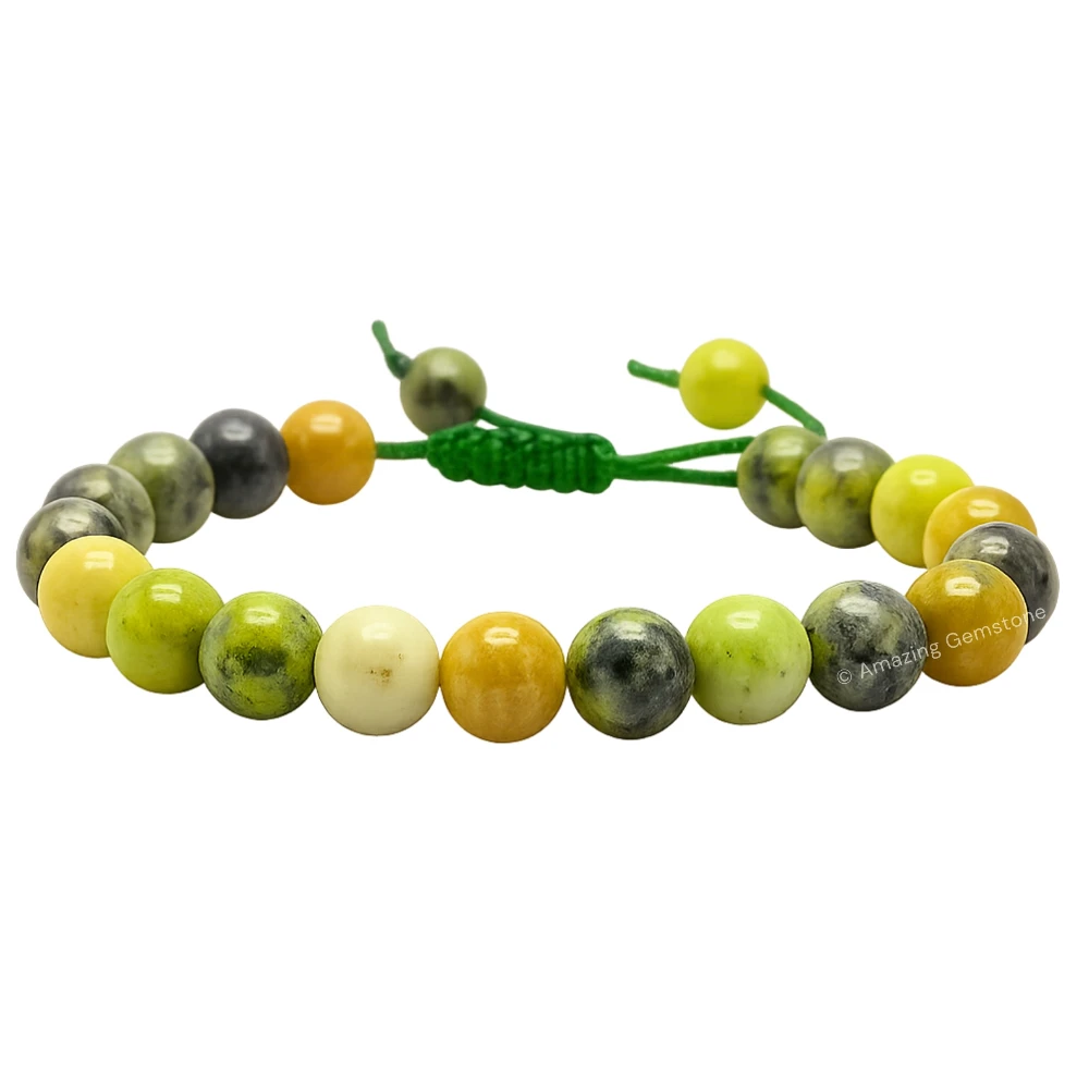 Chrysoprase Bracelet (Adjustable)