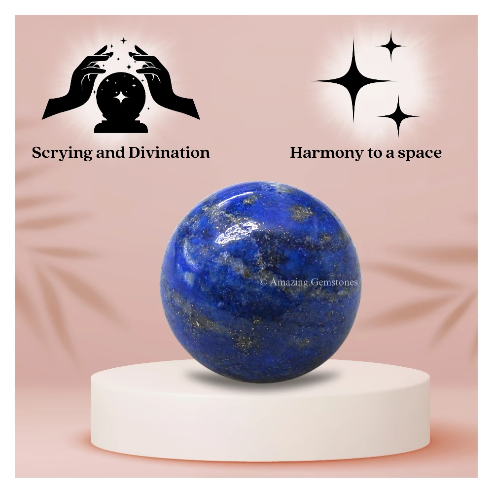 Lapis Lazuli Sphere (1 Inch)
