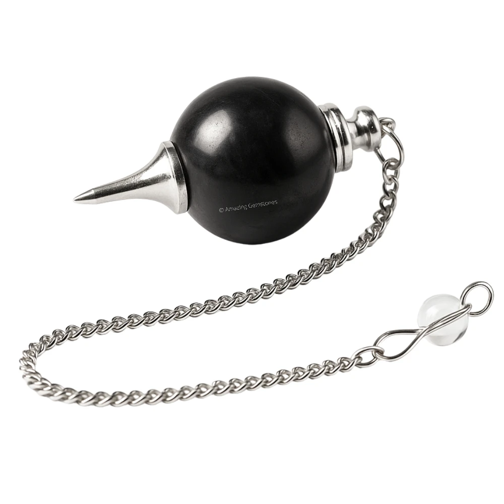 Shungite Ball Pendulum
