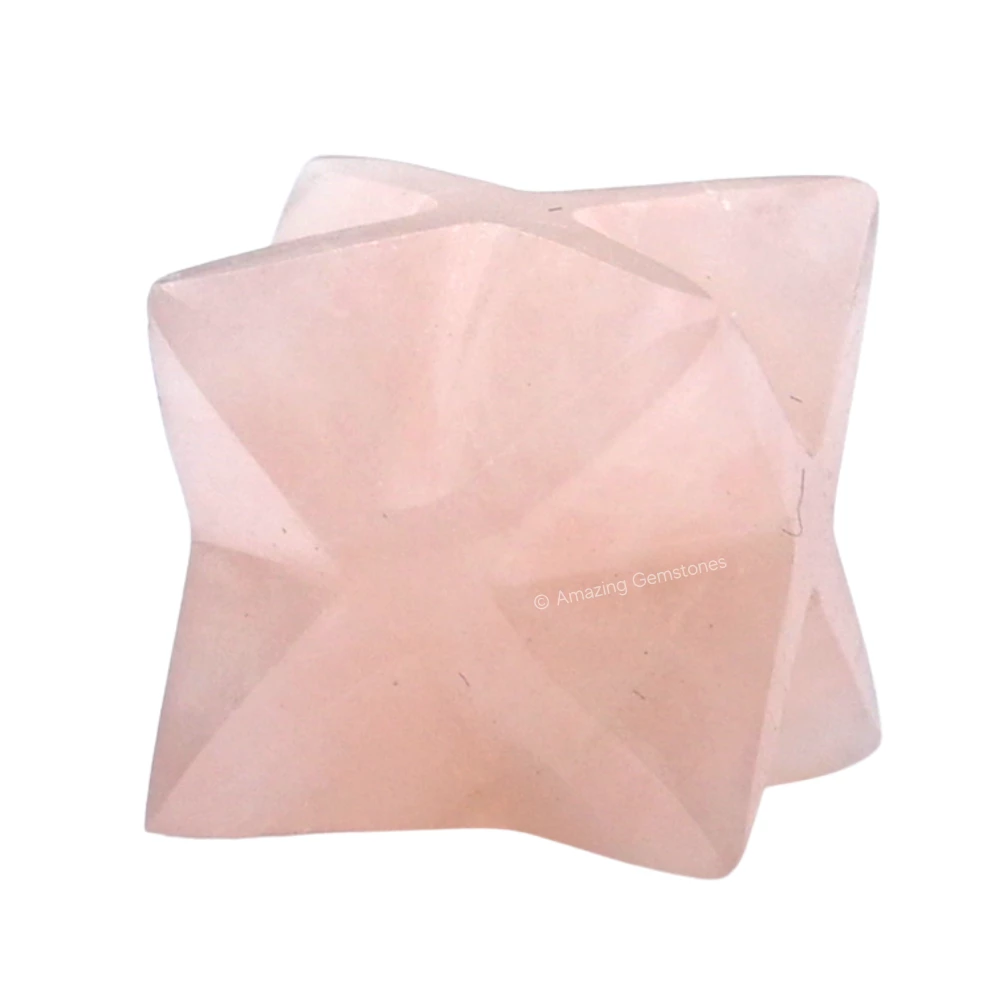 Rose Quartz Merkaba (15-20 mm)