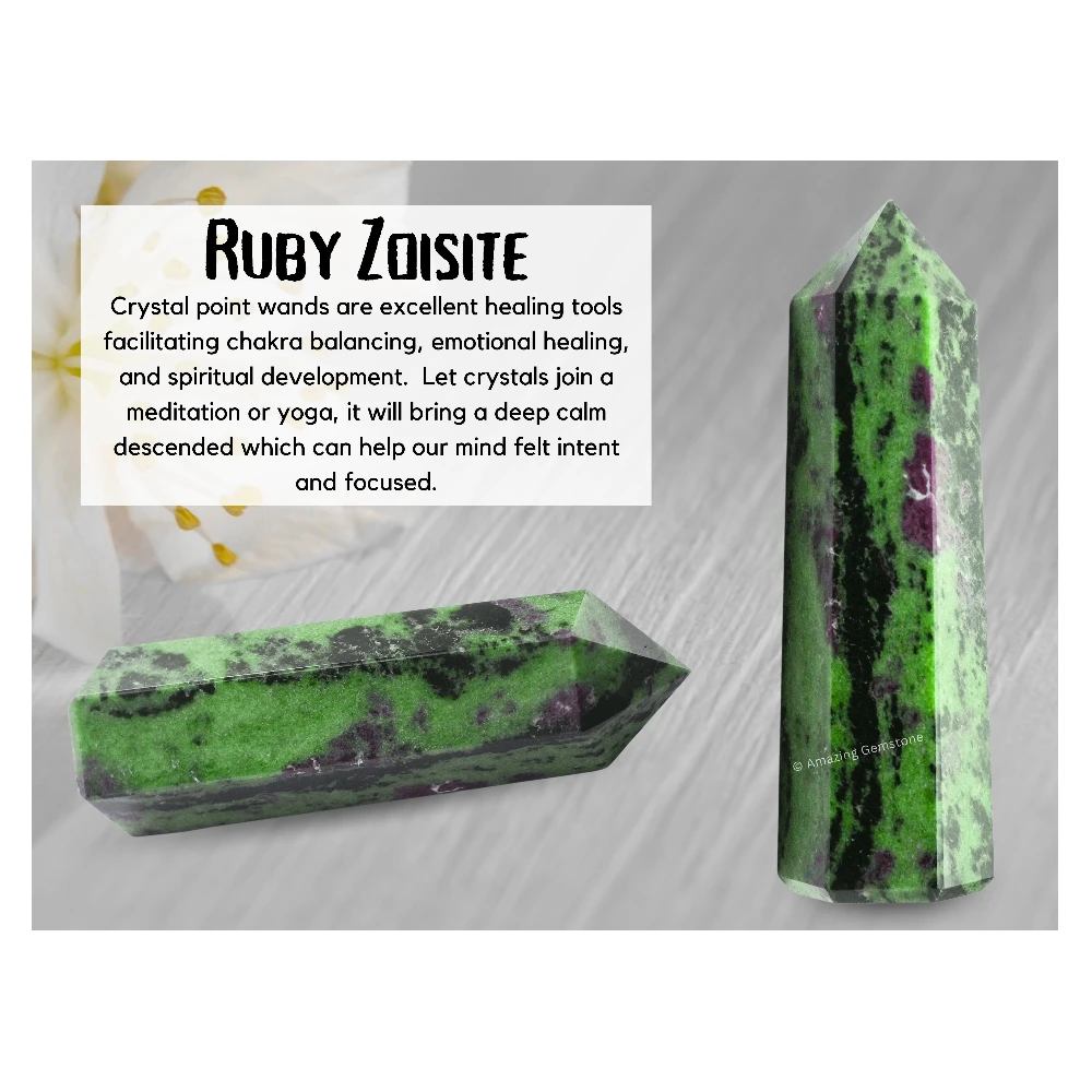 Ruby Zoisite Tower (5.5" to 6" inch)