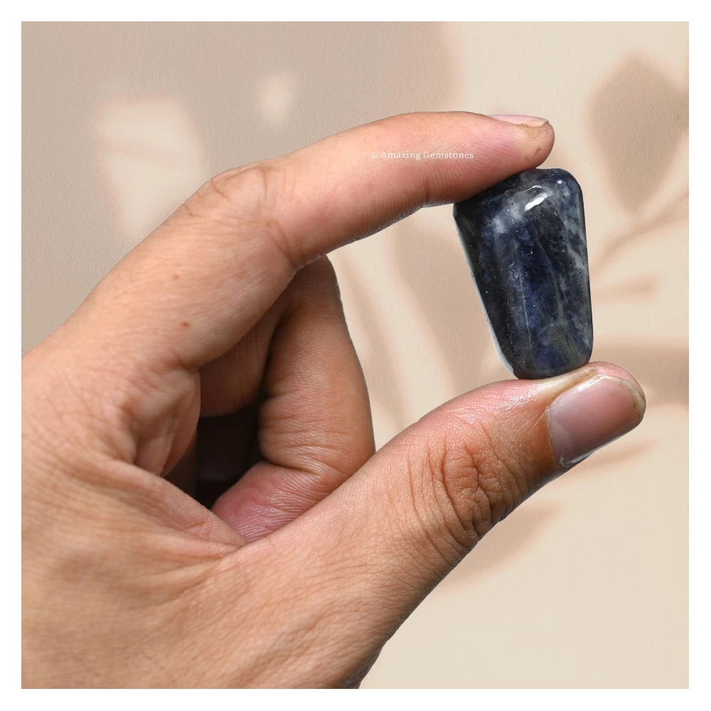 Tumbled Iolite Crystals Stones (1000+ Carats)