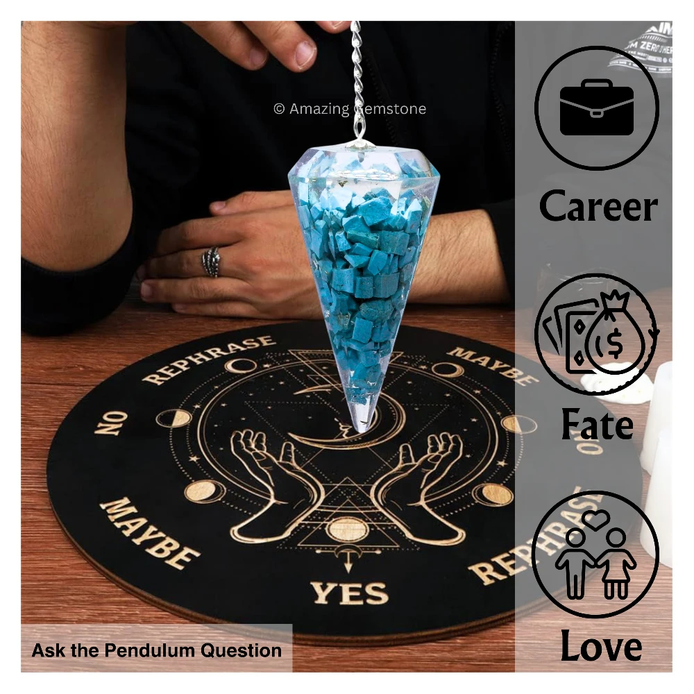 Turquoise Orgone Pendulum