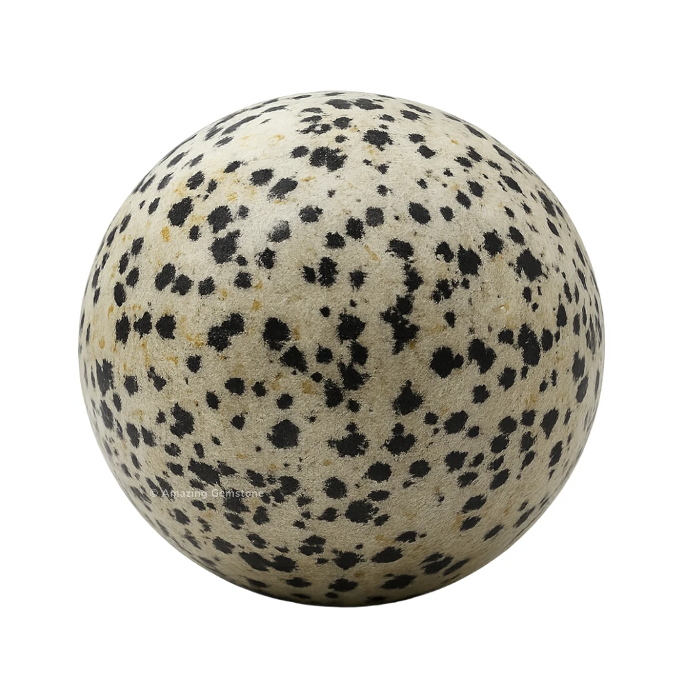Dalmatian Jasper Sphere (2 Inch)