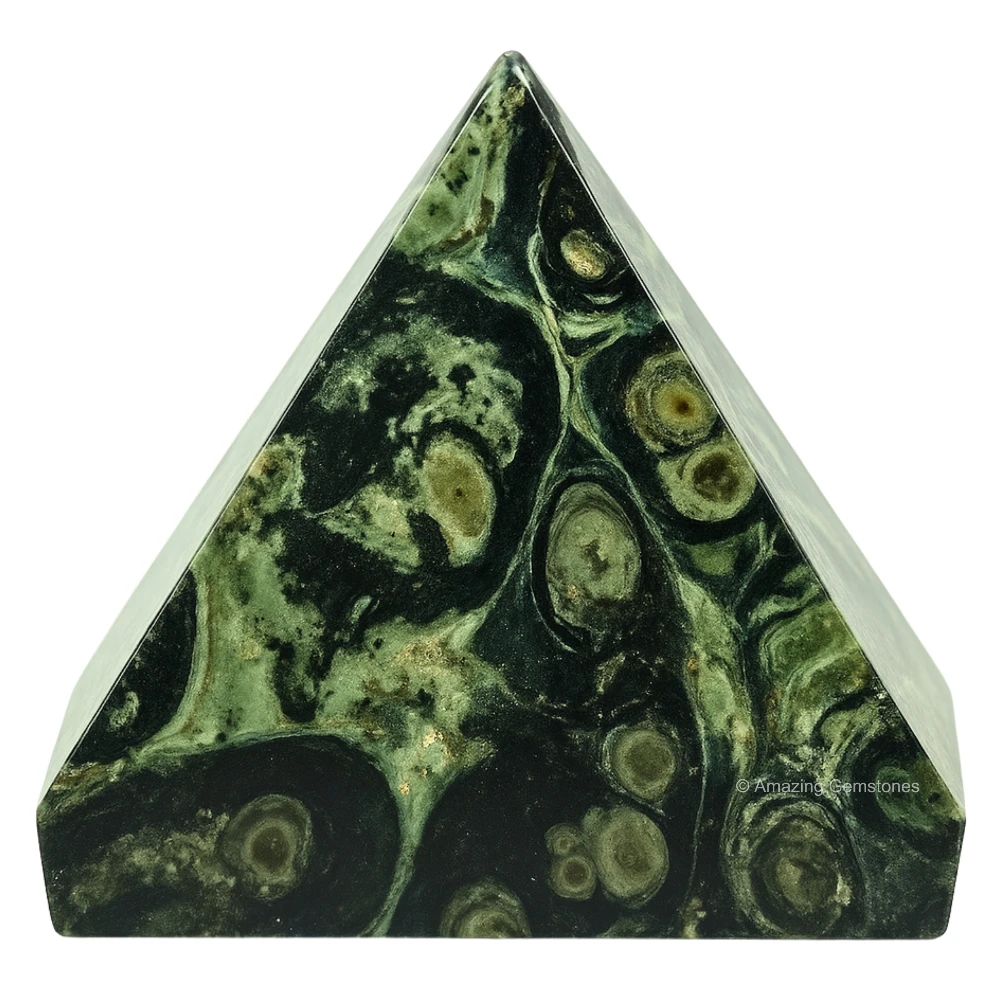 Kambaba Jasper Pyramid (1.5 Inch)