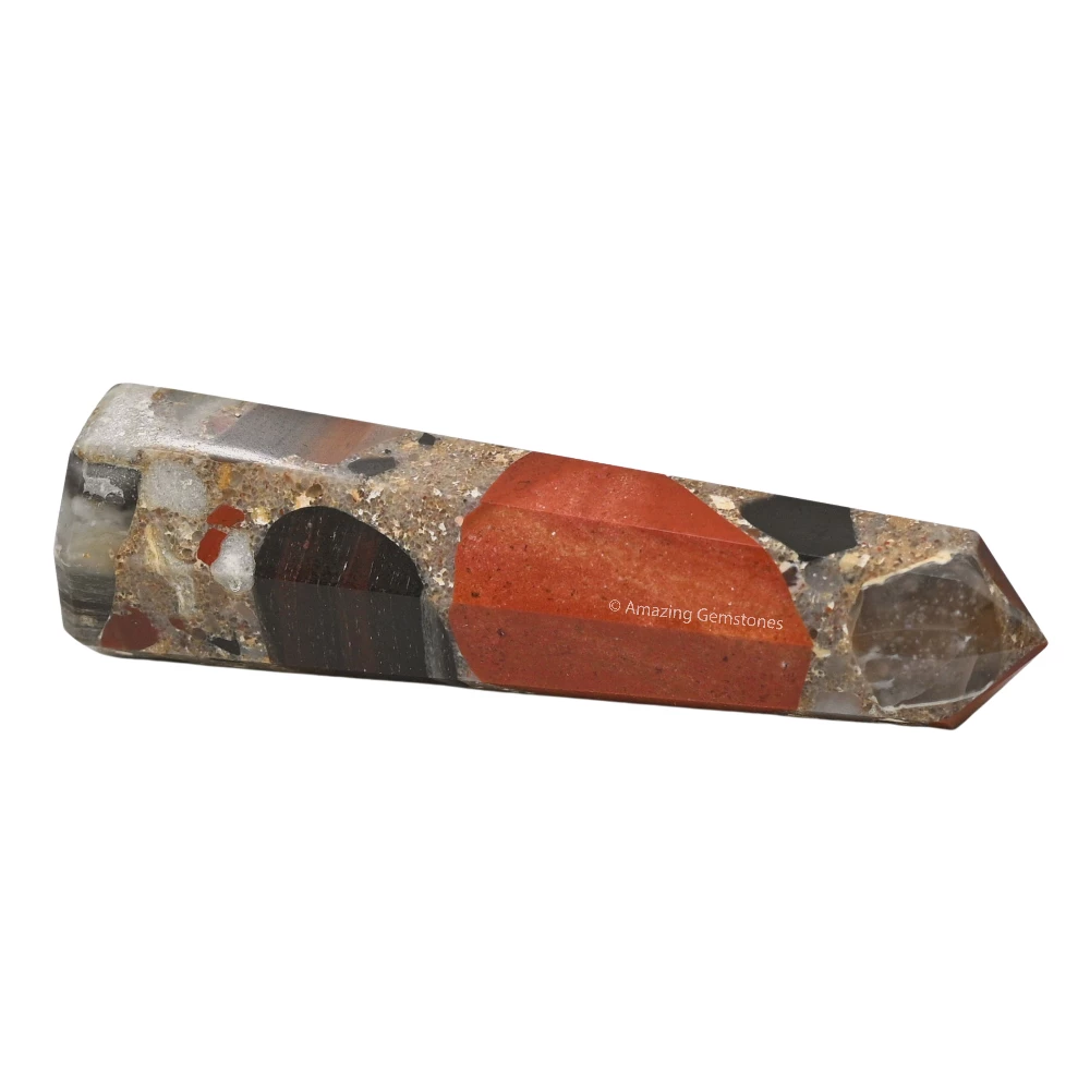Spotted Jasper Tower (3" to 4" INCH)