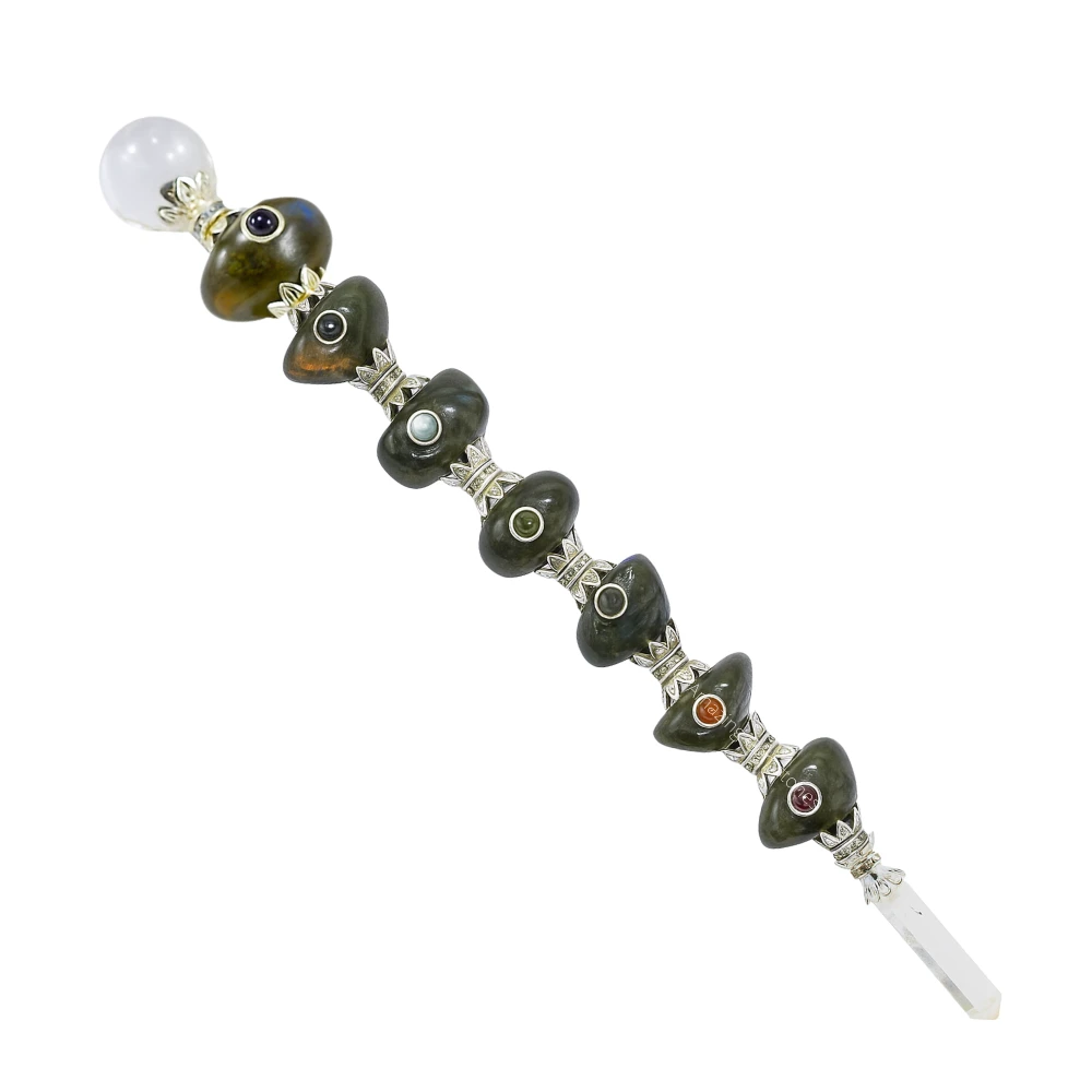 Labradorite Tumbled Healing Crystal Wand
