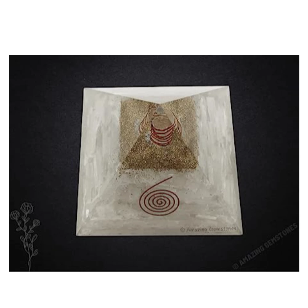 Selenite Orgone Pyramid (Extra Large)