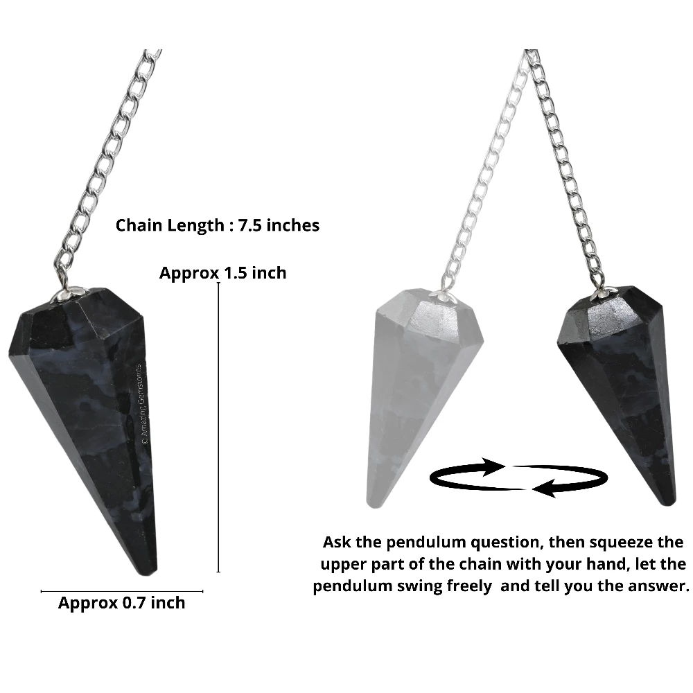 Indigo Gabbro Pendulum