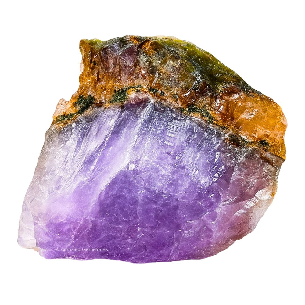 Amethyst Chevron Raw Crystals