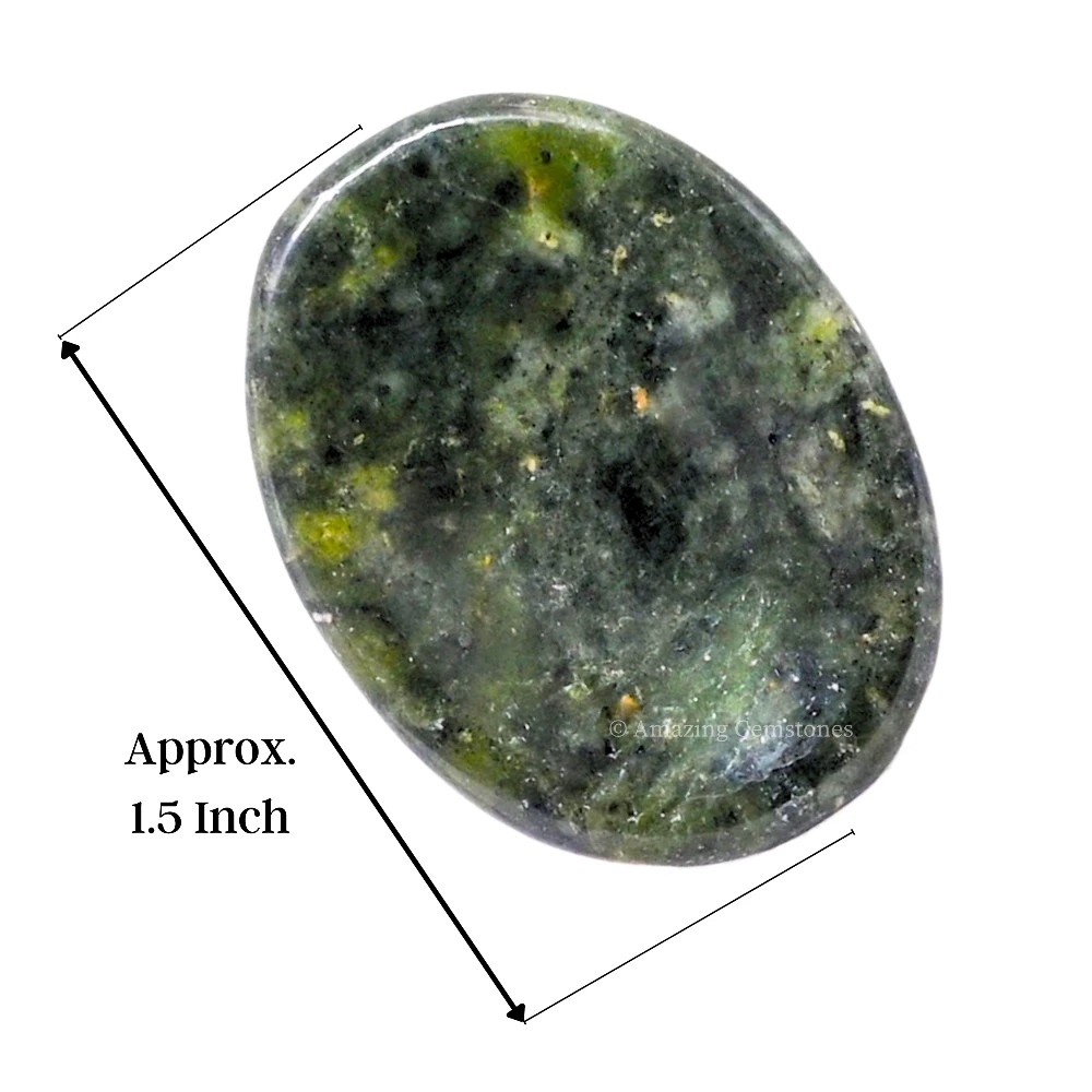 Green Jade Worry Stone