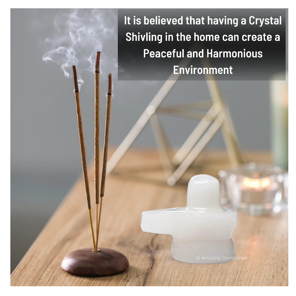 Snow Quartz Shivling