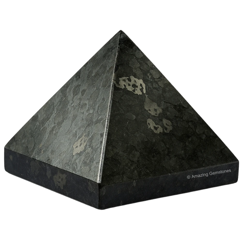 Nuummite Pyramid (1.5 Inch)