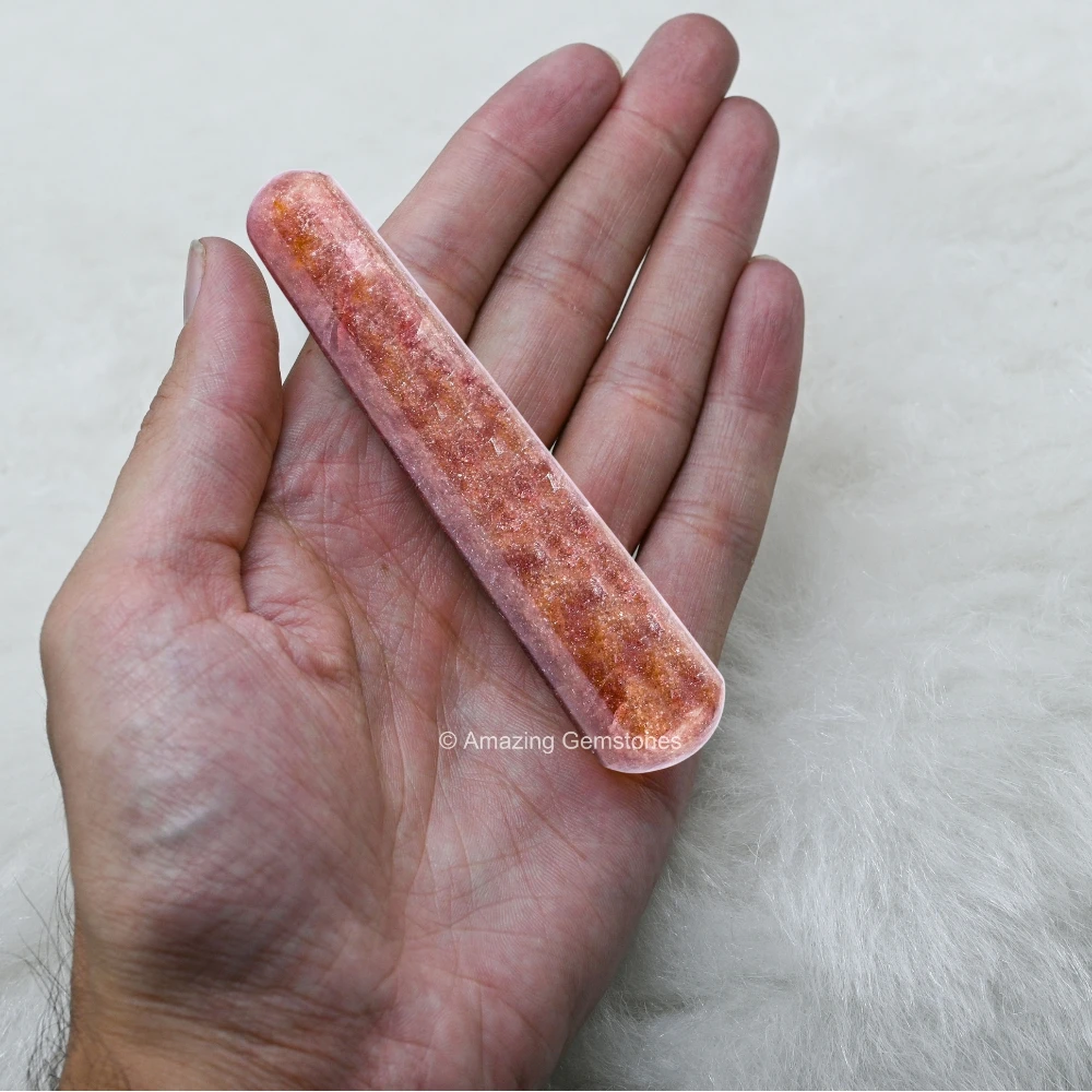 Strawberry Quartz Wand