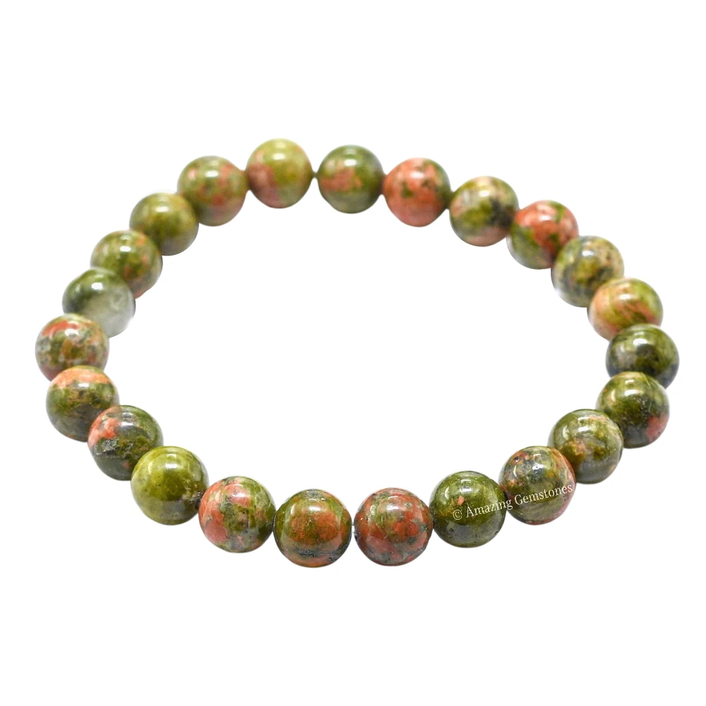 Unakite Bracelet (Strechable)