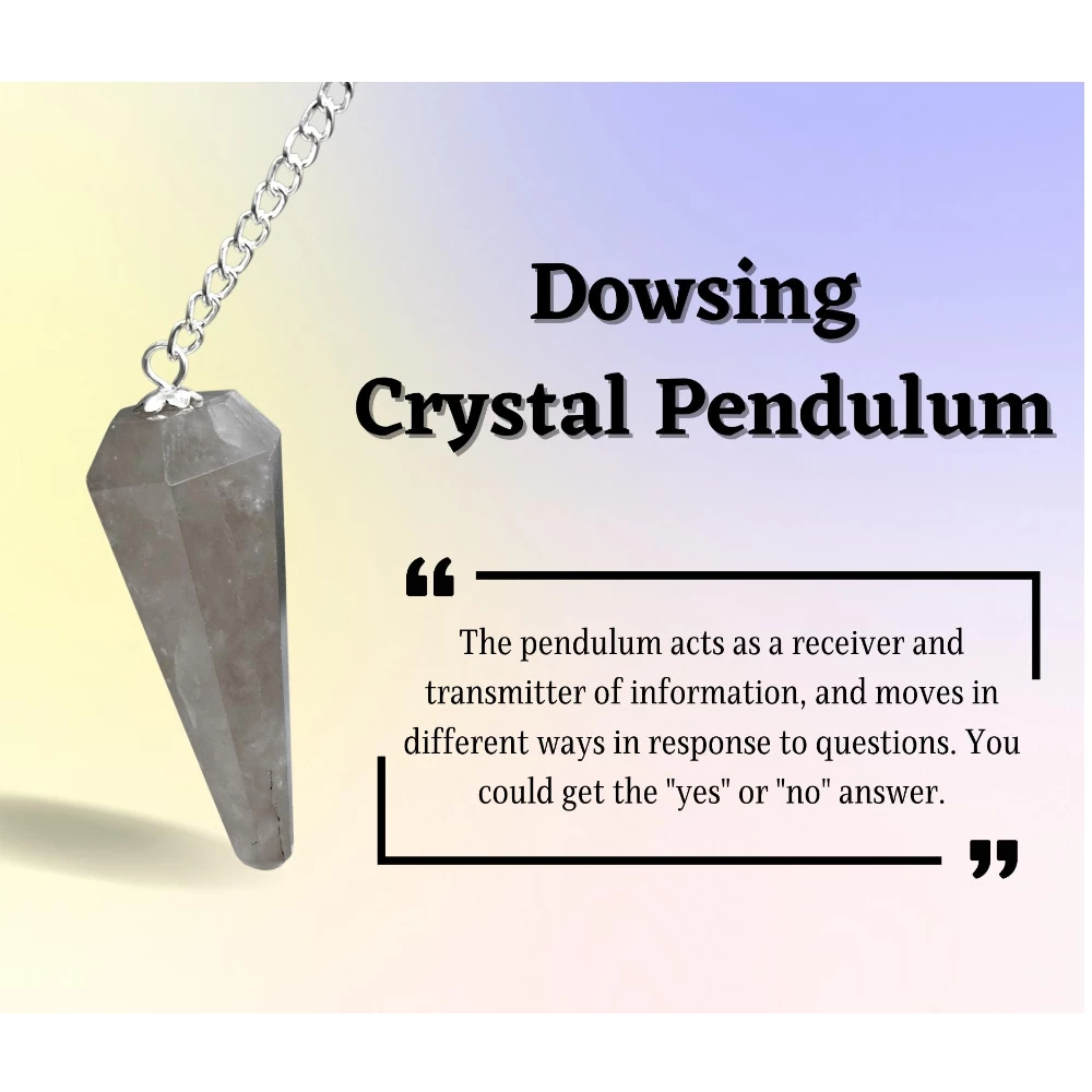 Smoky Quartz Pendulum