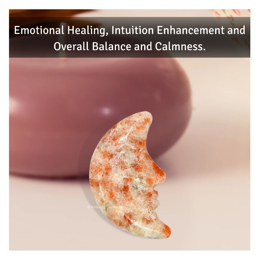 Sunstone Crescent Moon