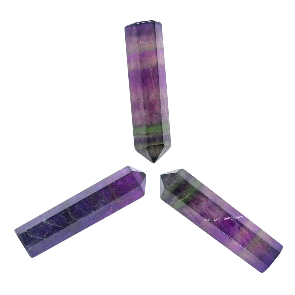 Multi Fluorite Pencil Points (Set of 3)