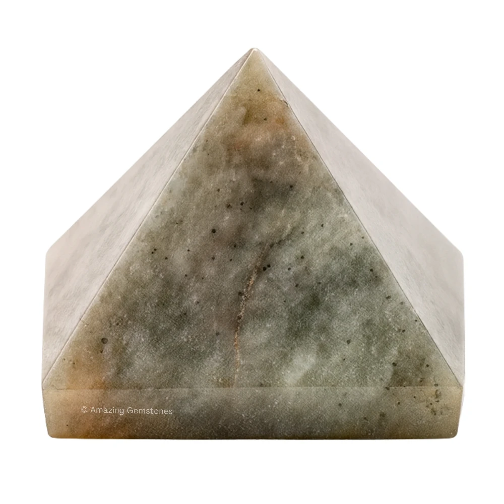 Chrysoberyl Cats Eye Pyramid (1.5 Inch)