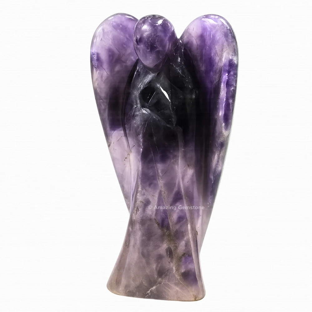 Amethyst Angel Figurine (3 Inch)