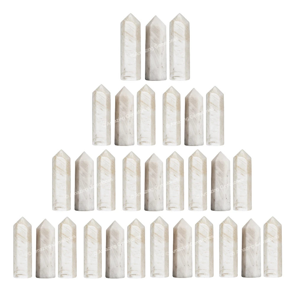 Scolecite Pencil Points