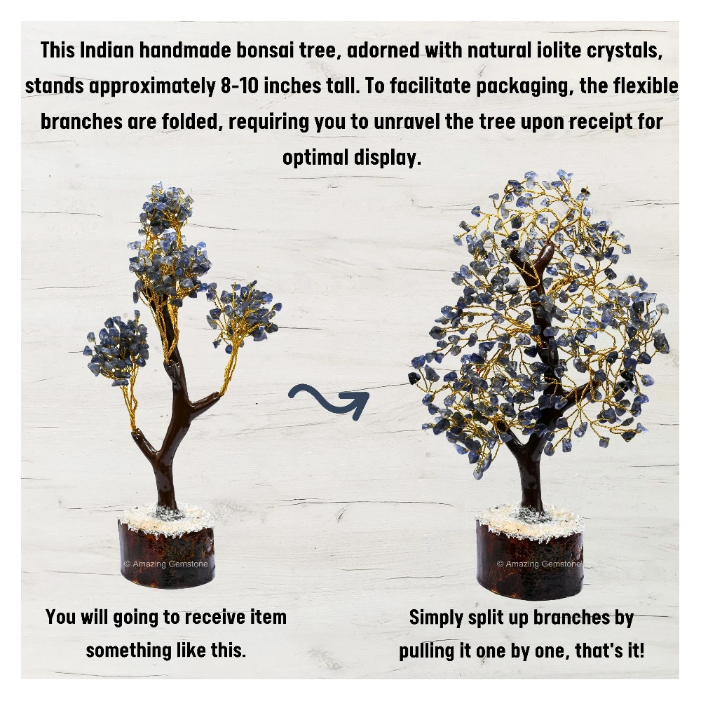 Iolite Tree (200 Beads)