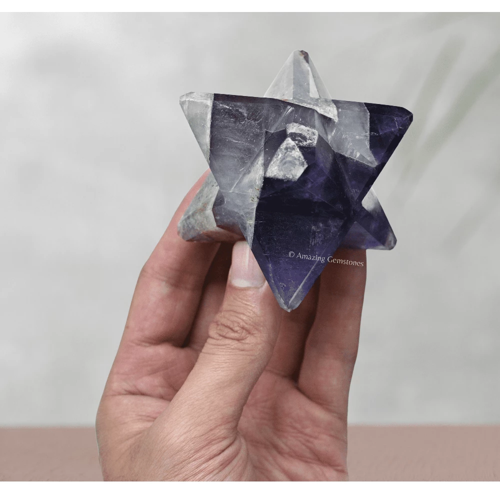 Amethyst Merkaba (45-55 mm)