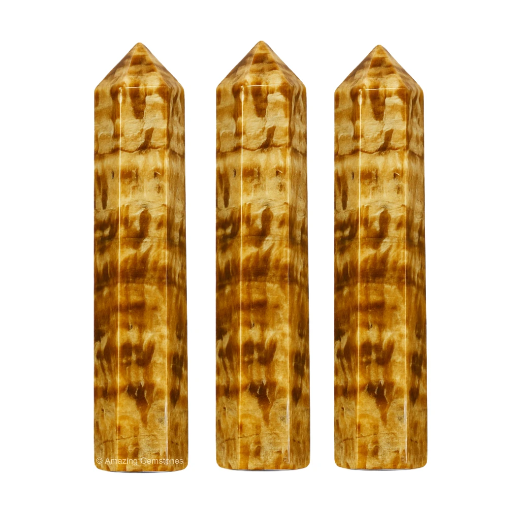 Aragonite Pencil Points (Set of 3)