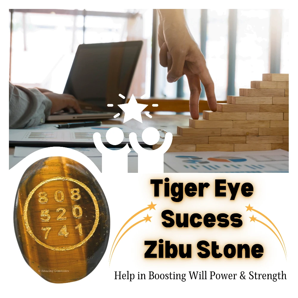 Tiger Eye Zibu Stone (Oval)