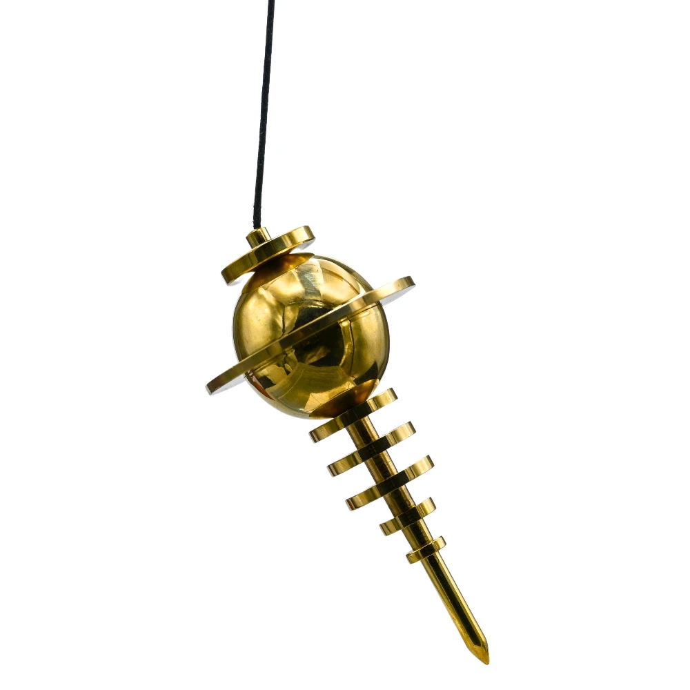 Metal Brass Pendulum - Chakra stabilizer - large (MP112)