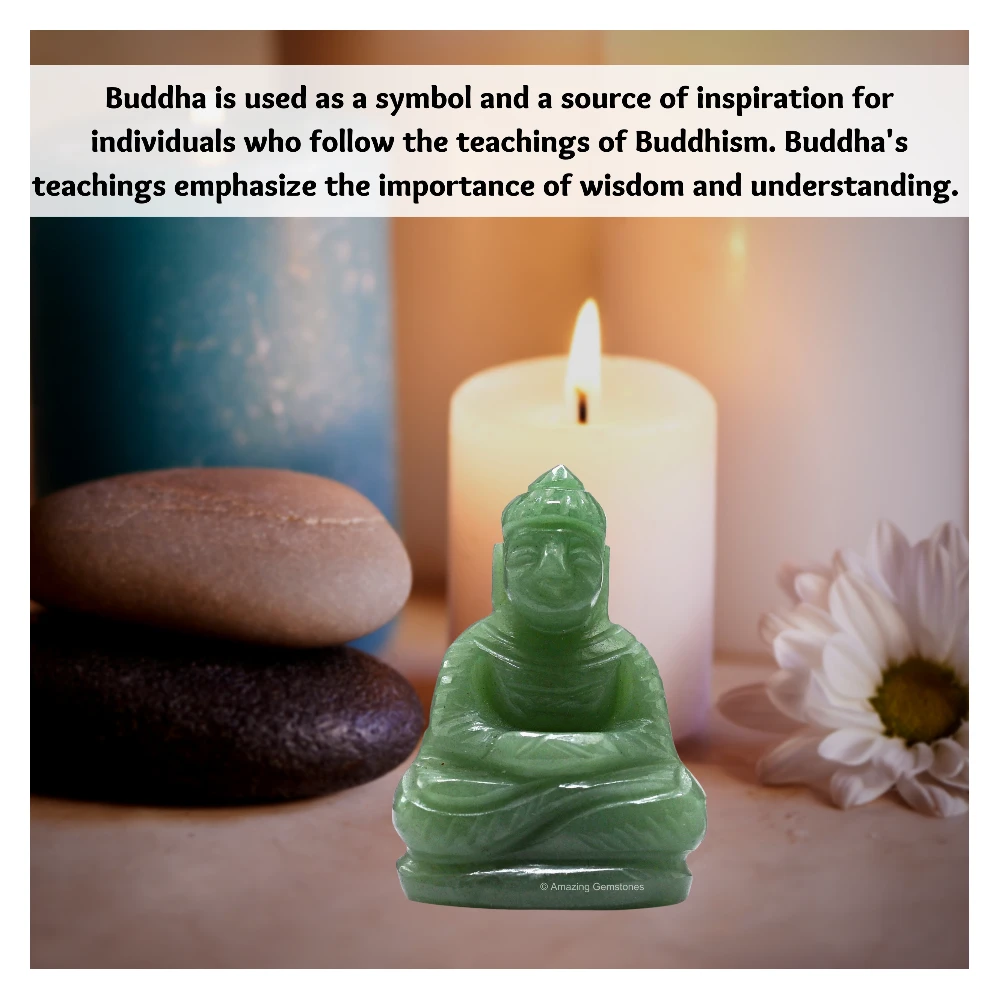 Green Aventurine Buddha Statue