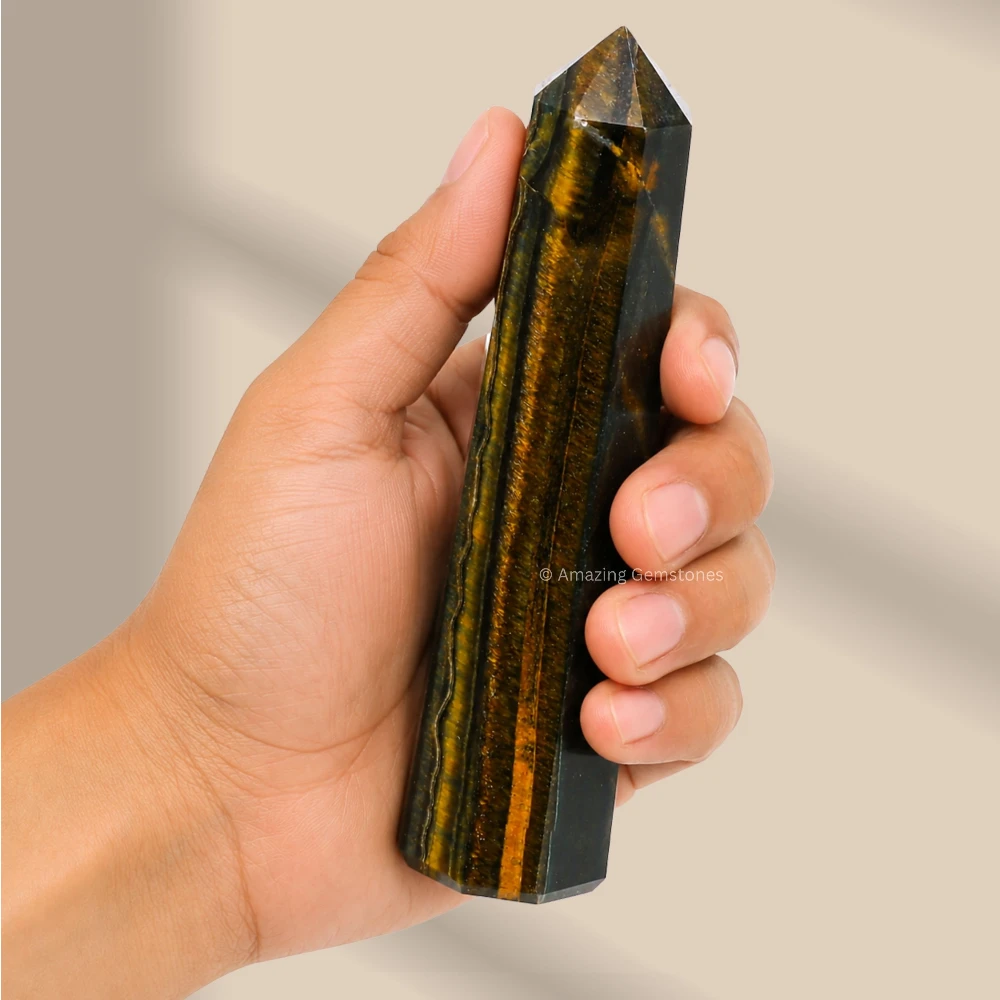 Multi Tiger Eye Tower (3" to 4" inch)