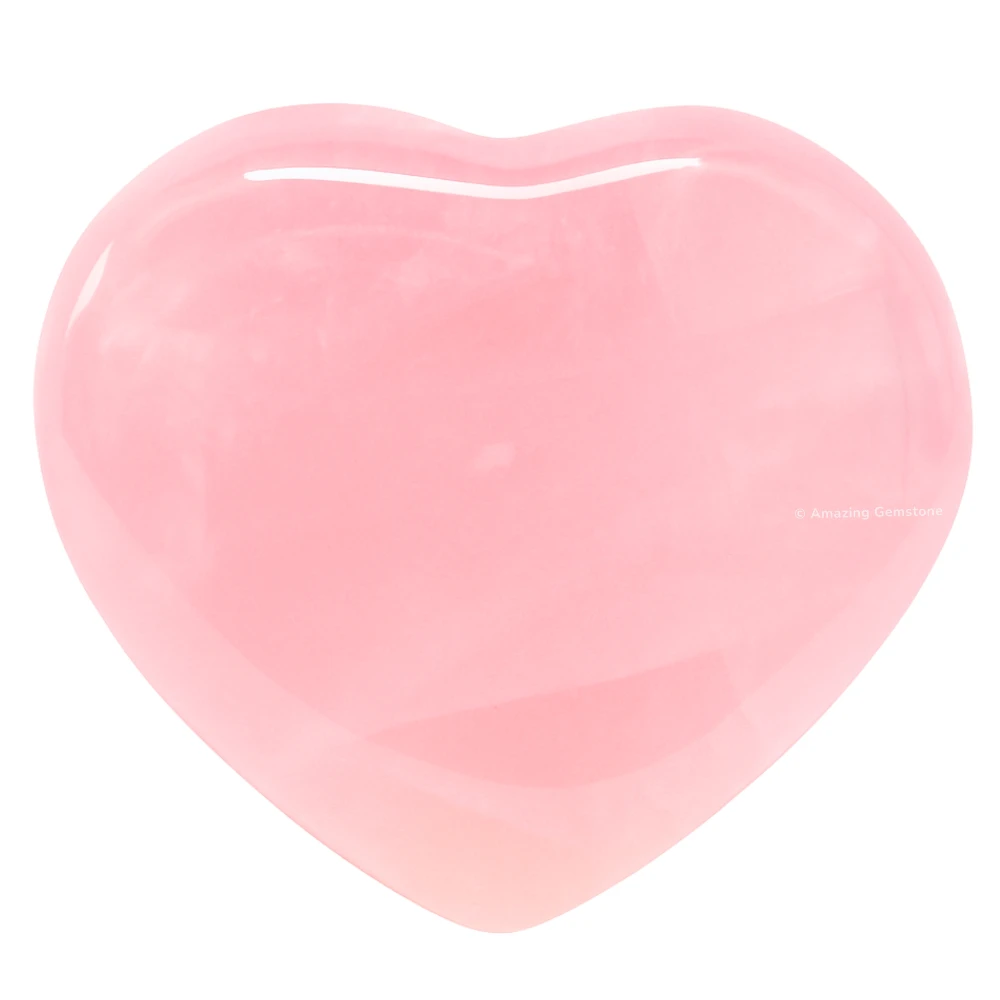 Rose Quartz Heart (Pack of 2)