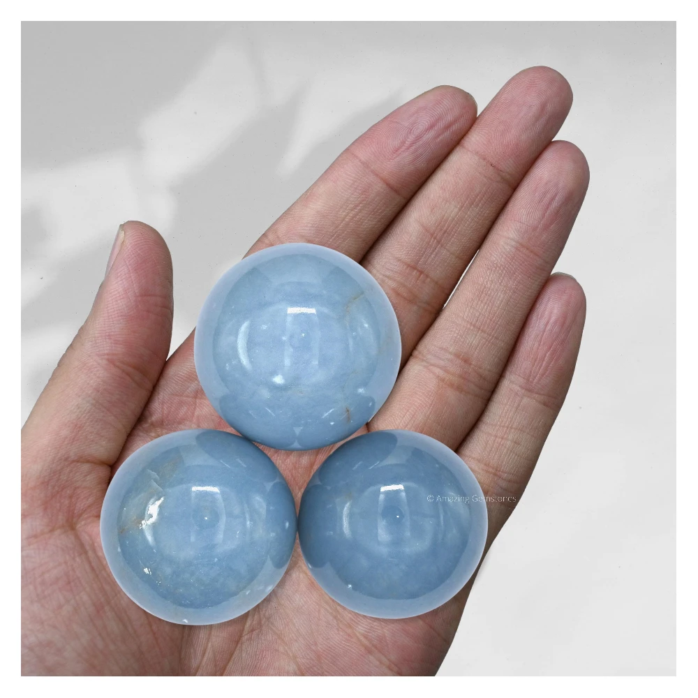Angelite Sphere (1.5 Inch)