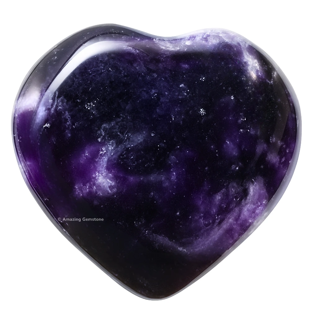 Lepidolite Heart (Pack of 2)
