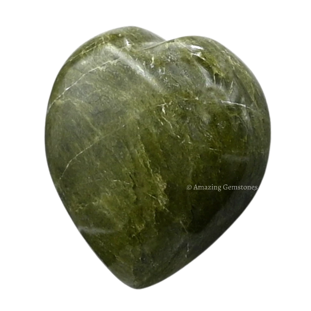 Vesuvianite Heart