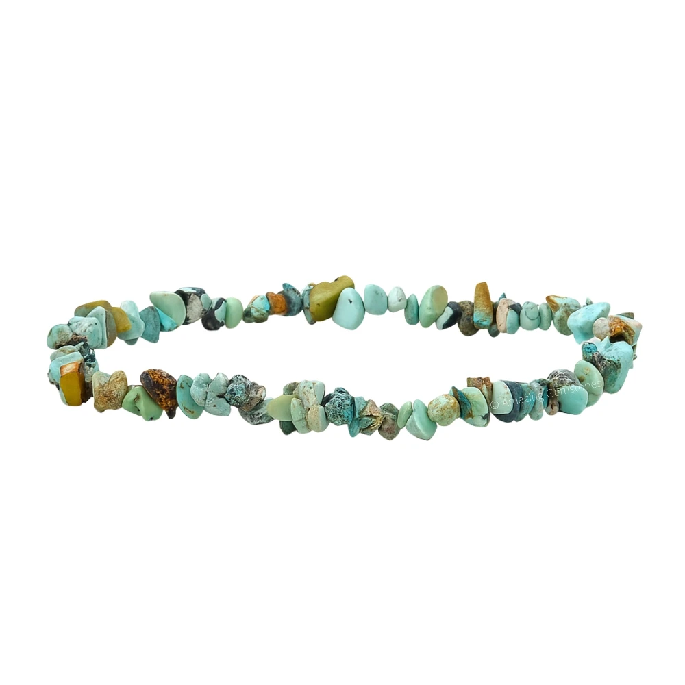 Chrysoprase Chips Bracelet