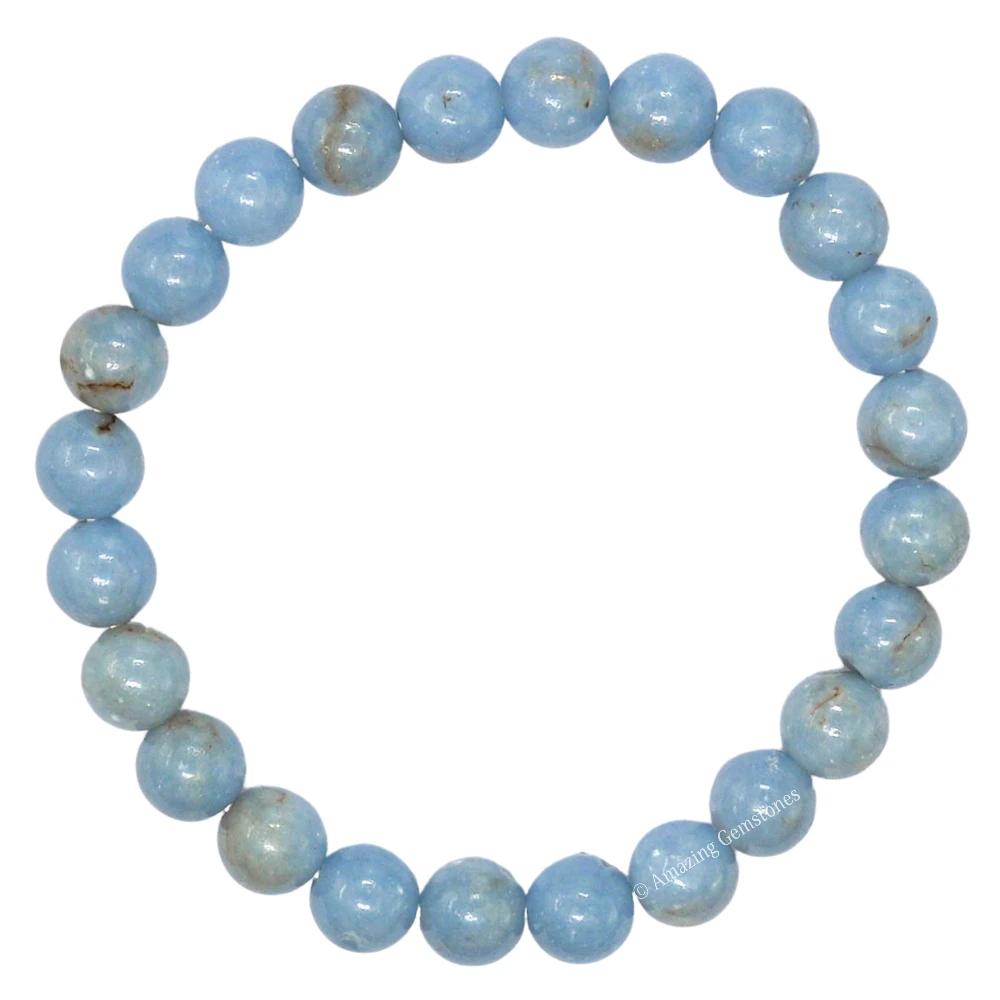 Angelite Bracelet (Strechable)