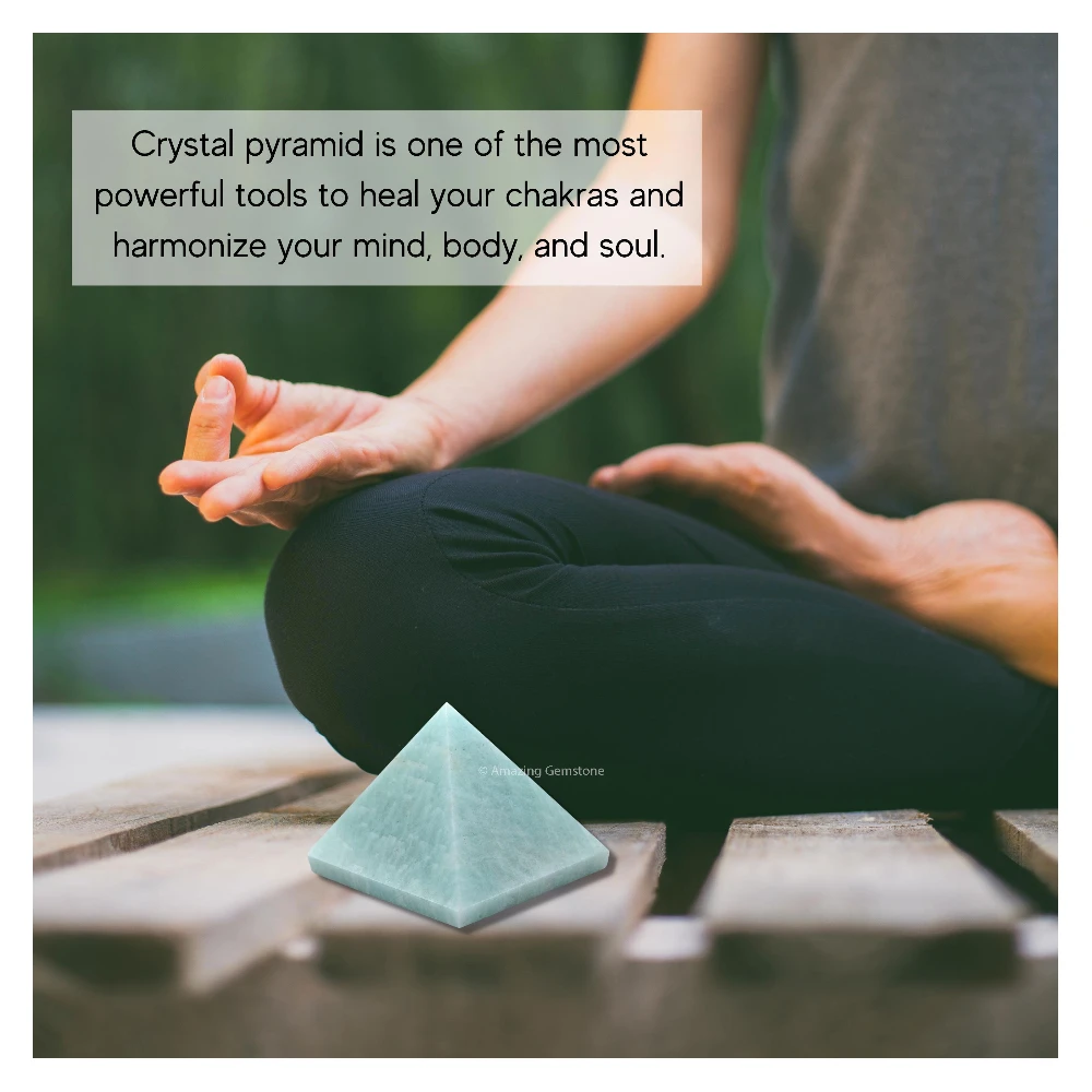 Amazonite Pyramid (1.5 Inch)