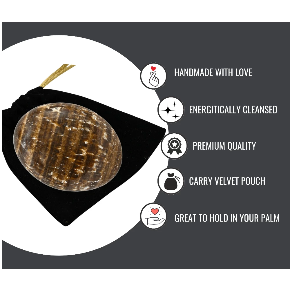Aragonite Palm Stone