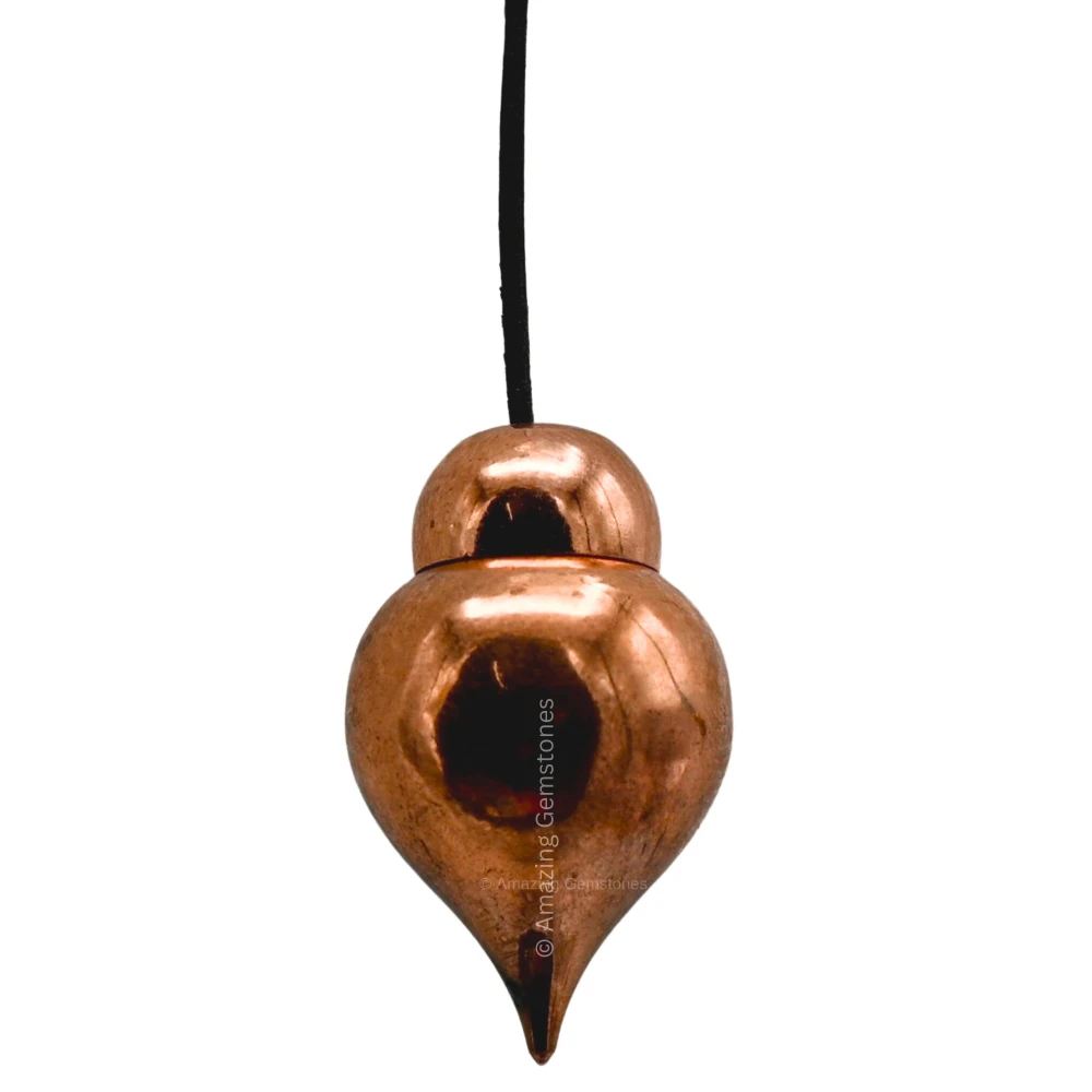 Copper Metal Pendulum - Rose Gold Tear Drop (MP17)