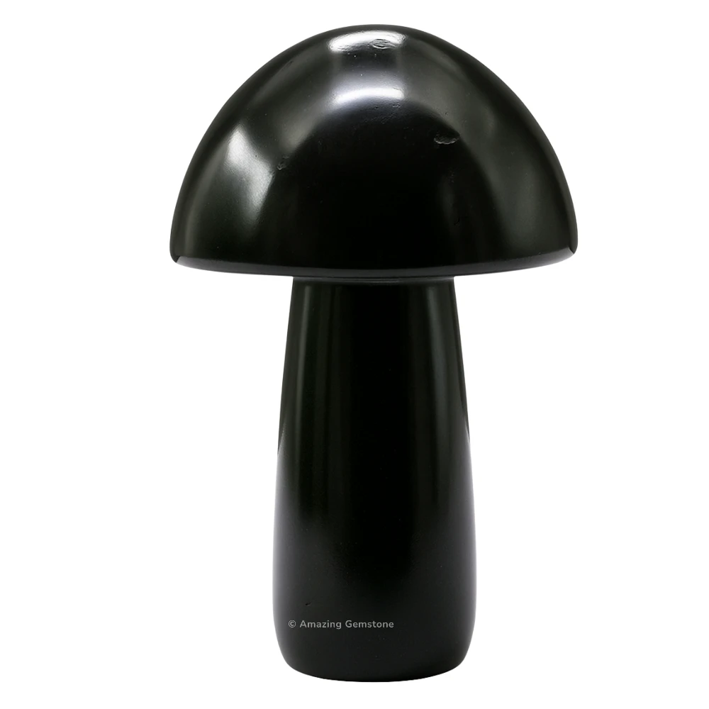 Black Tourmaline Crystal Mushroom