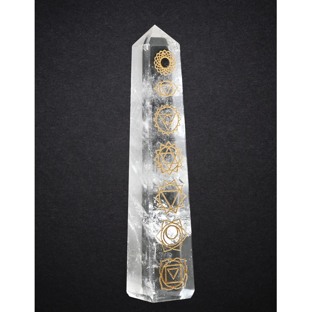 Clear Quartz Tower (4" - 5" Inch)